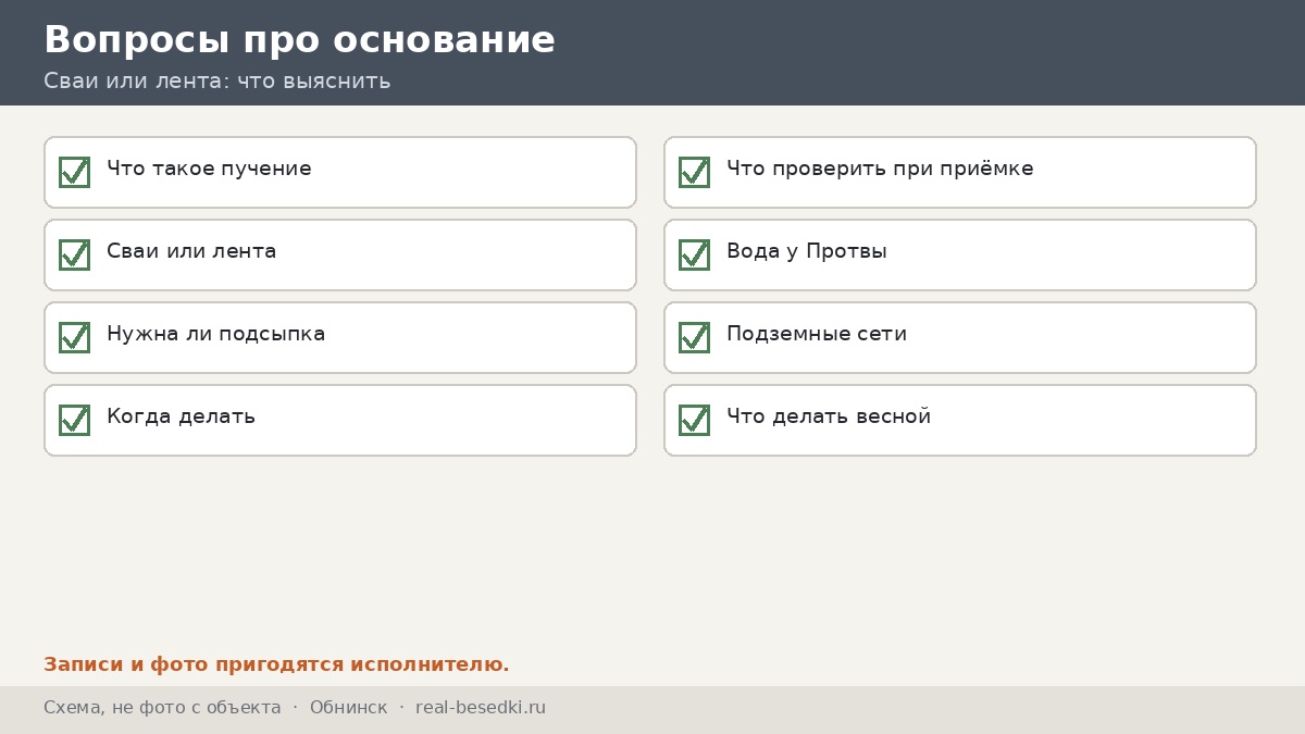 Вопросы про основание: Обнинск