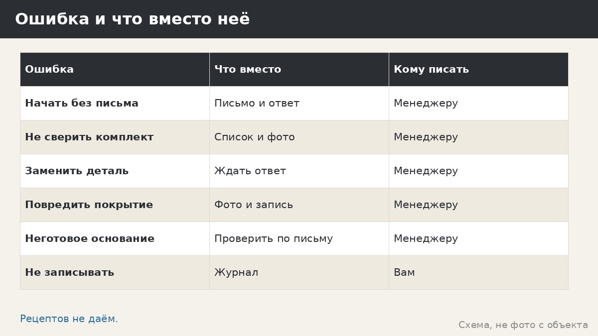 Ошибки самомонтажа: что идёт не так и как их избежать без технических рецептов
