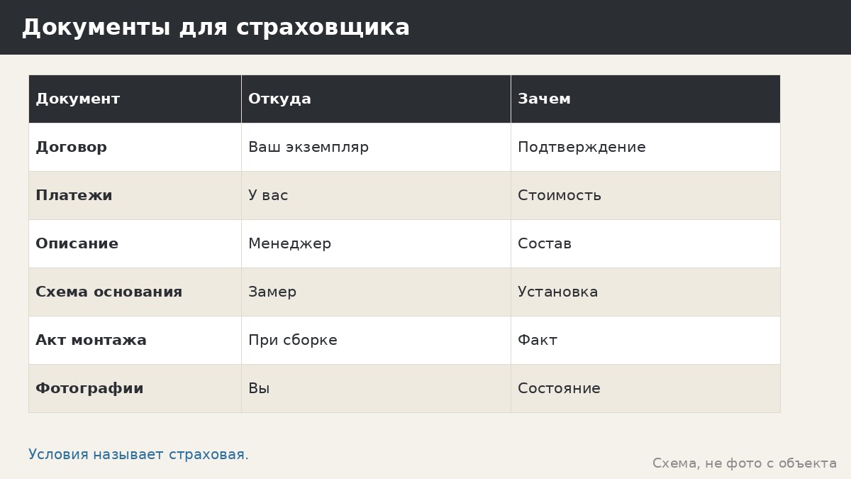 Страхование беседки: что спросить у страховой и как подготовить бумаги
